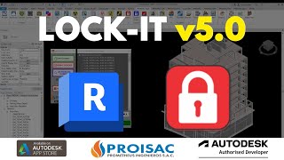 Lock It version 5 Proteccion Total para Revit API Addin Plugin [upl. by Rihana]