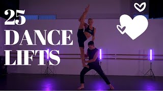 25 Dance Lifts and Partnering With Chadwick Studios [upl. by Anertak]