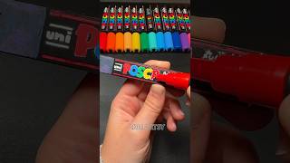 Drawing a POSCA MARKER on my Keyboard shorts [upl. by Yetty]