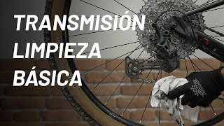 LIMPIEZA BÁSICA DE LA TRANSMISIÓN DE BICICLETA 20 [upl. by Artemis862]