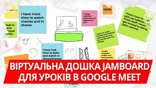 How to use a Jamboard Whiteboard in Google Meet [upl. by Iam]