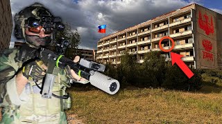 INSANE Airsoft Game In Abandoned Russian Military BASE [upl. by Corbett121]