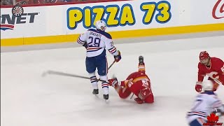 Leon Draisaitl Biggest Career Hits [upl. by Gorton]