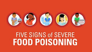 Symptoms of Severe Food Poisoning [upl. by Ahlgren527]