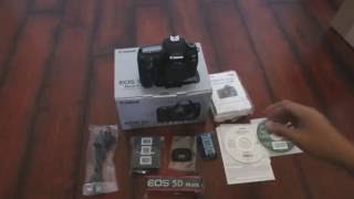 Canon EOS 5D Mark IV Unboxing Whats in the Box [upl. by Aiveneg]