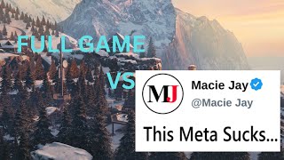 INSANE Full Game VS MacieJay [upl. by Hamal]