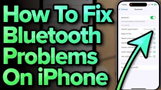 iPhone Bluetooth Not Connecting Heres The Real Fix [upl. by Ardnuat781]