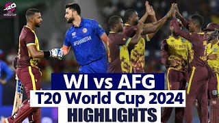 WI vs AFG T20 World Cup 2024 Highlights West Indies vs Afghanistan T20 World Cup Full Highlights [upl. by Wiersma]