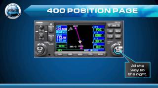 Garmin 400 430 IFR  Present Position [upl. by Yur]