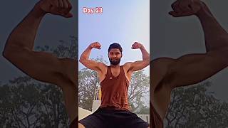 Day 23 fitness transformation motivation reels bodybuilding jatav youtubeshorts reels [upl. by Aneliram]