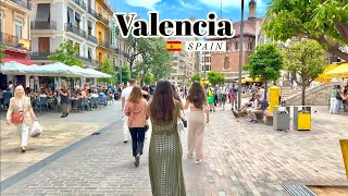 Valencia Spain 🇪🇸  June 2023  4KHDR Walking Tour ▶3hours [upl. by Norved307]