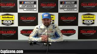 NASCAR at Talladega Superspeedway Oct 2024 Ricky Stenhouse Jr post race [upl. by Htiekal]