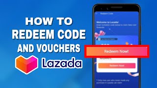 LAZADA 77 SALE  HOW TO REDEEM CODE AND VOUCHERS IN LAZADA  Step by Step Tutorial [upl. by Eaner]