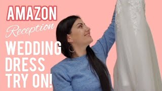 AMAZON WEDDING RECEPTION DRESS UNBOXING amp TRYON HAUL 2023 ALL UNDER 100 [upl. by Delaine88]