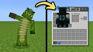 THE BEST MOB MORPHING ADDON Was Just Updated for Minecraft Bedrock Edition [upl. by Larue520]