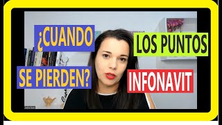 Precalificacion INFONAVIT Facil y rapido 2022 ¿Cuando se pierden los puntos [upl. by Novaj]