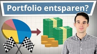 Aktien oder ETFPortfolio auflösen 3 Varianten zum Entsparen [upl. by Arikihs]