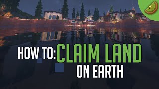 How to a Claim Land on The KiwiSMP Minecraft Server [upl. by Hayley]