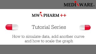 MwPharm Tutorial How to simulate data in MwPharm [upl. by Ophelie]