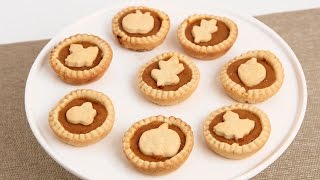 Mini Pumpkin Pies Recipe  Laura Vitale  Laura in the Kitchen Episode 844 [upl. by Bertle963]