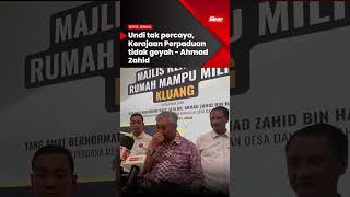 Undi tak percaya Kerajaan Perpaduan tidak goyah  Ahmad Zahid [upl. by Ecidnac]