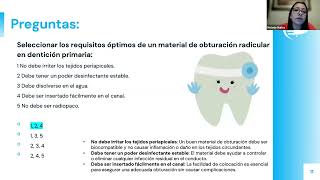 MEDNA SERIES Tratamiento de las alteraciones pulpares en dientes deciduos Melanie Muñoz Od [upl. by Catton910]