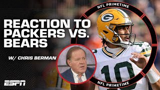 Jordan Love has been CLUTCH many times  Chris Berman reacts to PackersBears  NFL PrimeTime [upl. by Keldah193]