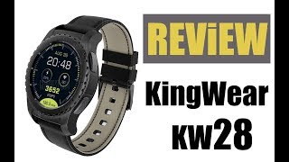 KingWear KW28 Smartwatch Review  Official Video [upl. by Anetsirhc]