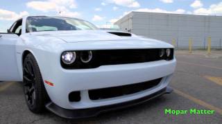 Hellcat PILOT CAR 2015 Dodge Challenger SRT Hellcat  light operation [upl. by Langston]