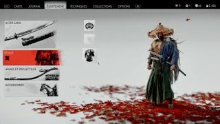 Ghost of Tsushima All Armor Max Level NG [upl. by Sylirama]