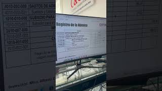 Registro Contable de la Nómina contabilidad contador contadores [upl. by Dej]