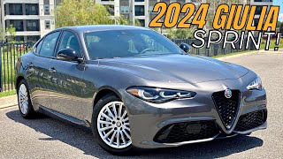 2024 Alfa Romeo Giulia Sprint RWD Facelift First Look Review Updates and Pricing [upl. by Hull367]