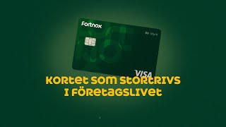 Fortnox Företagskort – Kortet som stortrivs i företagslivet [upl. by Con260]