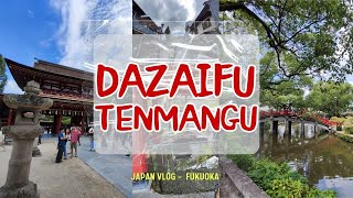 เที่ยวฟุกุโอกะ Dazaifu Tenmangu Shrine Japan ศาลเจ้าดาไซฟุ เทนมันกุ ประเทศญี่ปุ่น l BENYOT VLOG [upl. by Ecirtra]