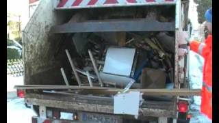 Bulk waste collection Schörling 2R PART 1 [upl. by Nioe]