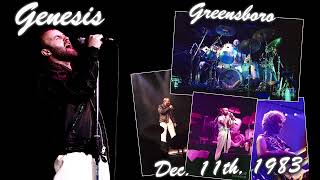 Genesis  Live in Greensboro  December 11th 1983 [upl. by Beverly]