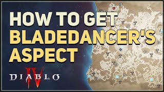 How to get Bladedancers Aspect Diablo 4 [upl. by Hoshi]