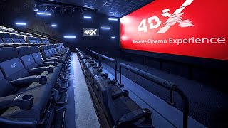 4DX Cinemas Next Generation  Motion Seats Wind Fog Lighting Bubbles Water amp Scents [upl. by Setiram]