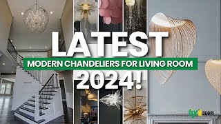 Latest Modern Chandeliers for Living Room 2024 [upl. by Rubie745]