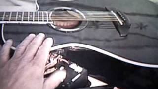 How to install a 57 classic Humbucker pick up to acu guitarPart 1 of 3 [upl. by Ahsuatal]