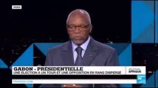 Gabon  Guy Nzouba Ndama sur France24  Il faut faire barrage à la candidature dAli Bongo [upl. by Enileuqkcaj]