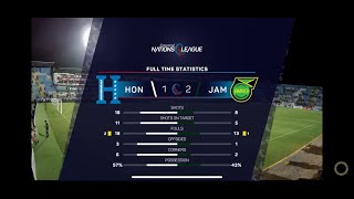 Jamaica 21 Honduras Breaking Down the Positives amp Negatives from the Nations League Clash [upl. by Enihpesoj]