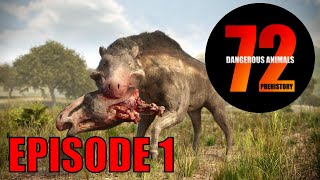 72 Dangerous Animals Prehistory  Episode 1  Zephyr Nature [upl. by Byrle34]