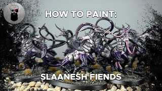 Contrast How to Paint Fiends of Slaanesh [upl. by Cecily]