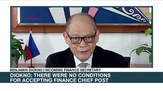 Ive seen the worst Incoming DOF chief Diokno optimistic of economy despite headwinds  ANC [upl. by Peednas]