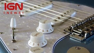 This Fender Guitar Is Made From Cardboard  IGN News [upl. by Aneele967]