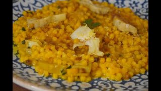 Ricetta Sarda  Fregola con Carciofi e Bottarga  Subtitles ChefJasonznc [upl. by Bellanca]