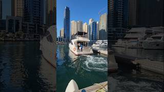 Yacht automobile yacht dubaiharbour travel dubaimarina beats lifeisbetteratthebeach [upl. by Cassil]