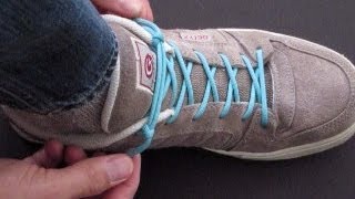 How to Cinch Your Shoes in 05 Seconds [upl. by Llehctim]