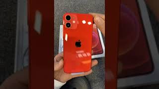 Feel the wrapper sound  iPhone 12 Mini sexi Red colour Unboxing 🔥 IPhone 12 mini feel like a brand [upl. by Pepito501]